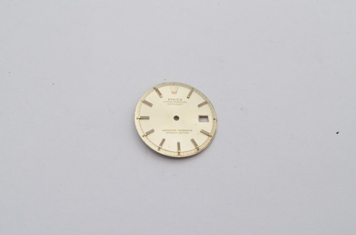 ROLEX Cadran Oyster Perpetual Datejust Pour Hommes 27MM Vintage 1600 8