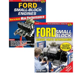 Ford Small-Block Engines Build Max Performance Parts Interchange 2 Book Set