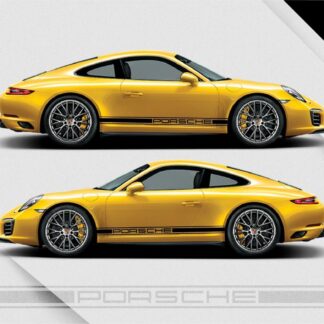 Bandes sticker Porsche 911 Type 996/997/991 Carrera