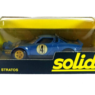 LANCIA  STRATOS  MONTE  CARLO  1979  - SOLIDO  ANCIEN   N° 73  -  1/43
