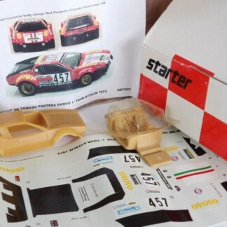 1/43e  KIT resine STARTER      De Tomaso PANTERA  "Ovoro" 1er Giro d'ITALIA 73