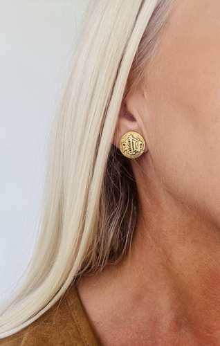 Boucles d’oreilles clips CHRISTIAN DIOR Vintage 1990s