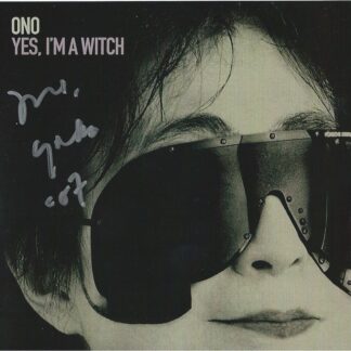 Yoko Ono Signé Yes, I'm A Witch CD En Personne. John Lennon Beatles. Tout Neuf