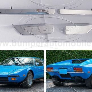 Pare-chocs De Tomaso Pantera (1970-1991) neufs en acier inoxydable