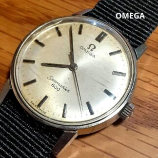 Omega Seamaster 600 Vintage 1970s Manuel Automatique Montre Hommes Authentique