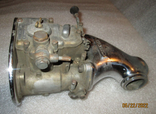 HARLEY DAVIDSON SHOVELHEAD PAN CARB WEBER CARBURETOR VINTAGE RACE CUSTOM CHOPPER
