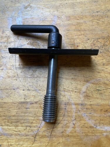 JAGUAR XKE E-TYPE 6 Cyl 61-71 SPARE TIRE HOLD DOWN MKII, MK2, 3.8S RECONDITIONED