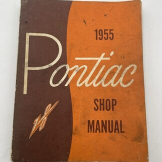 1955 Pontiac Shop Manual Repair Service Book OEM Vintage Original GM