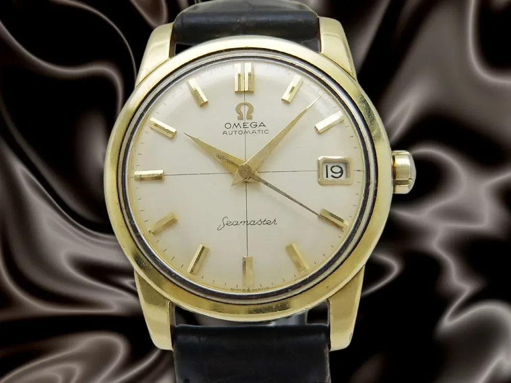 OMEGA Seamaster Ref.2849-4 Sc Cal.503 Gf / Ss Crossline Automatic Date 34mm