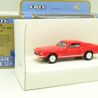 ERTL 1/43 - Ford Mustang Shelby GT 500 Rouge 1968