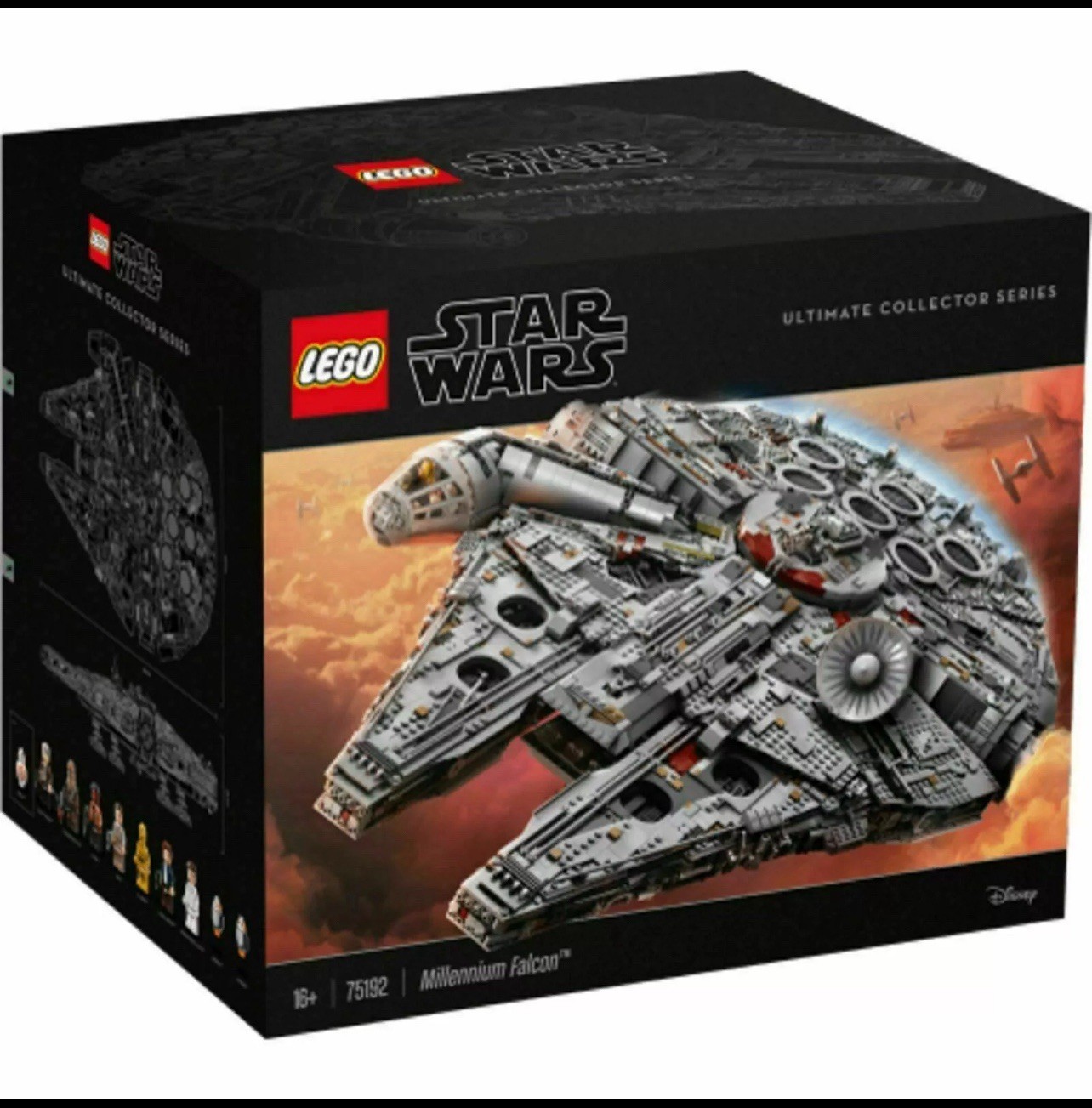 Lego Star Wars UCS Faucon millenium 75192 NEUF scellé millennium falcon Top