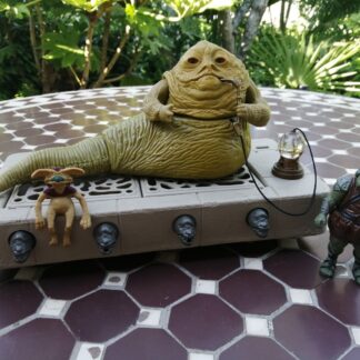 Kenner The Hutt Trône LFL 1983 JABBA Star Wars Meccano + 1 Personnage