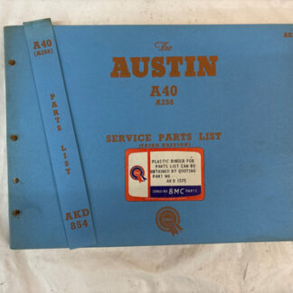 Vintage 1954 MG Midget Series TD and TF Original Factory Workshop Manual Issue 4