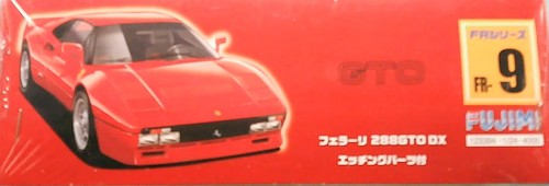 FUJIMI - FERRARI 288 GTO - 250 PARTS - 2008 VINTAGE - 1:24 - FR-9 - KIT #123394