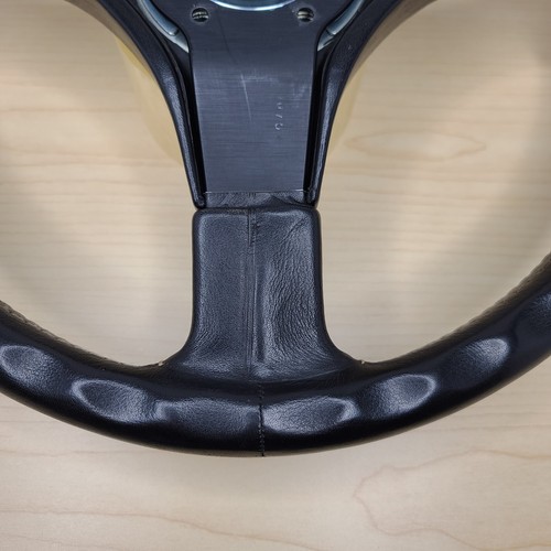 Personal racing leather steering wheel like Nardi Momo Raid rare vintage JDM #14