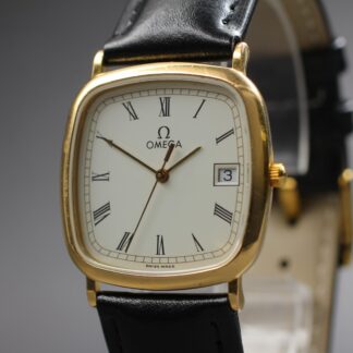 Montre Vintage 1980s Omega De Ville Ref.196.0317.1 White Roman Dial [Near Mint]