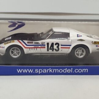 Chevrolet Corvette C3 #143 2ème Tour De France 1969 Greder 1/43 SPARK SF284