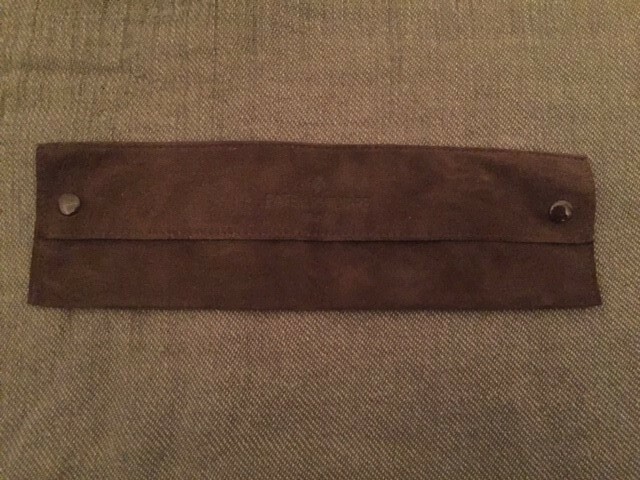 Vintage Patek Philippe Watch Travel Case / Box, Etui En Daim Pour Collection NOS