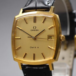 Lire Vintage◆Exc+5◆ Montre Homme OMEGA Geneve Cal.1030 Or Manuel 32mm...