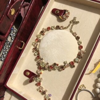 Rare Parure Vintage Neuve Agatha