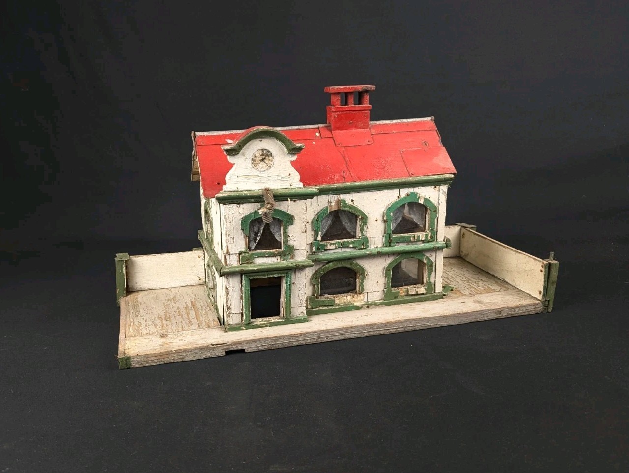 Allemagne Train Miniature Bois Électrifié Fabrication Allemande Marklin ?