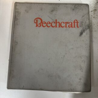Original Beechcraft 1976 Model 19 23 And 24 Shop Manual - Vintage BH