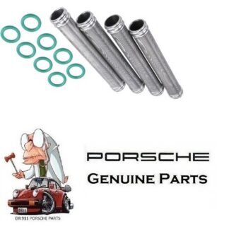 Porsche 911 Oil Tube-Oil Return Tube Kit Finned Aluminum OER 901 107 351 01K