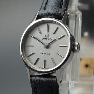 Montre Femme Vintage Années 70 Omega De Ville Ref.511.0371 Silver Dial...