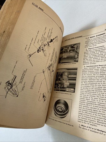 1948-1949 Original, Vintage Buick Shop Manual Service Repair Manual