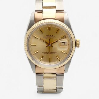 Rolex Datejust 1601 Vintage Combi 36 Montre pour homme avec bracelet 127304701