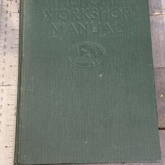 VINTAGE The Home Workshop Manual 1930 1936 Arthur Wakeling Popular Science