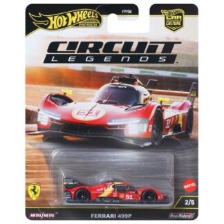 Hotwheels Ferrari 499P Premium Vainqueur Du Le Mans 2025 Rare Dernier🇫🇷
