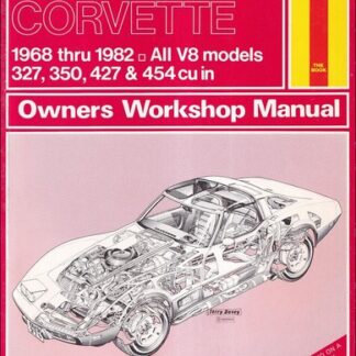 1968-1982 Corvette Haynes Owners Work Shop Manual Vintage Repair