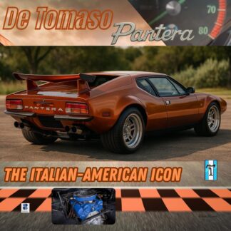 Todd Bandel De Tomaso Pantera: The Italian-American Icon (Poche)