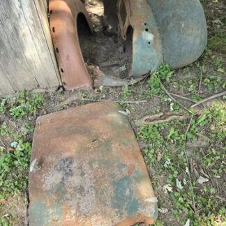 MOPAR 1936 PLYMOUTH 2 Rear Fenders LH FRONT FENDER TRUNK LID SE IOWA 36 LH