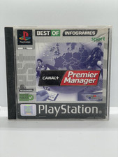 Canal+ Premier Manager PS1 (FR) PAL Complet testé et authentique FR