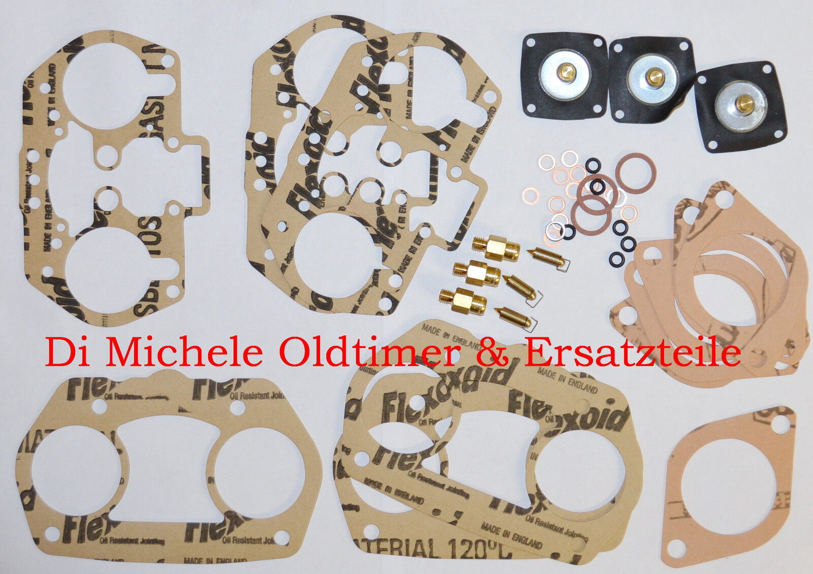 3x 44 Idf Weber Carburateur Réparer Kit, Entretien,Joint, Pr. Ex Lancia Stratos