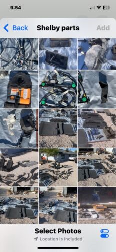 2007 Shelby GT 500 Parts, All Removed From Race Car Conversion