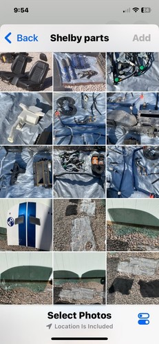 2007 Shelby GT 500 Parts, All Removed From Race Car Conversion