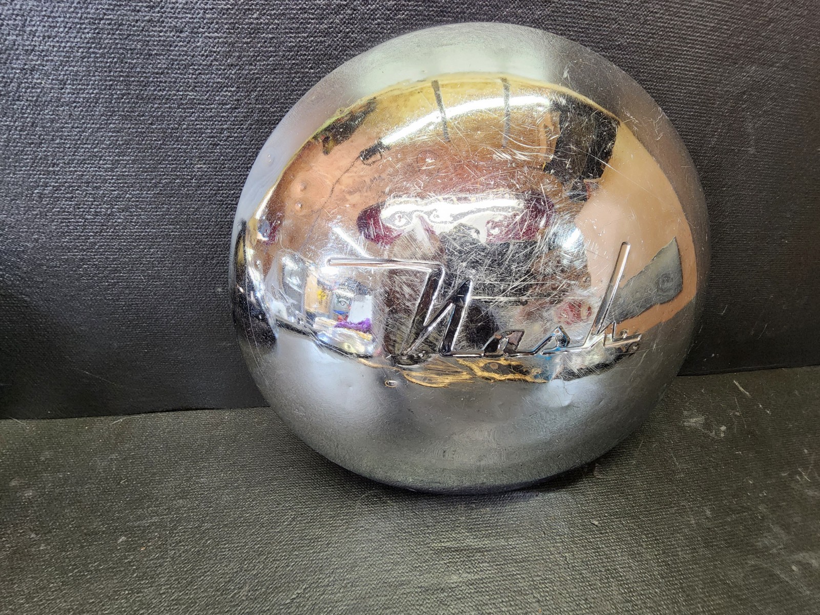 1949 1955 Nash Ambassador 600 Dog Dish Hubcap Wheel Cover Center Cap AMC OE OEM