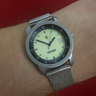 Vintage Cartier Series Watch Ferrari Formula Indy 34MM For Parts Or Restore