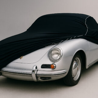 Housse pour Voiture Indoor Etendue Couverture Carcover pour Porsche 356 Noir
