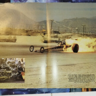 Poster magazine vintage affiche Volkswagen Beetle Dragster