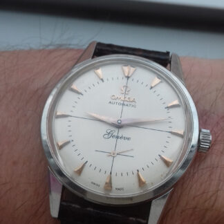 Omega GENEVE 491 AUTOMATIQUE VINTAGE MONTRE UHR SUISSE Années 50