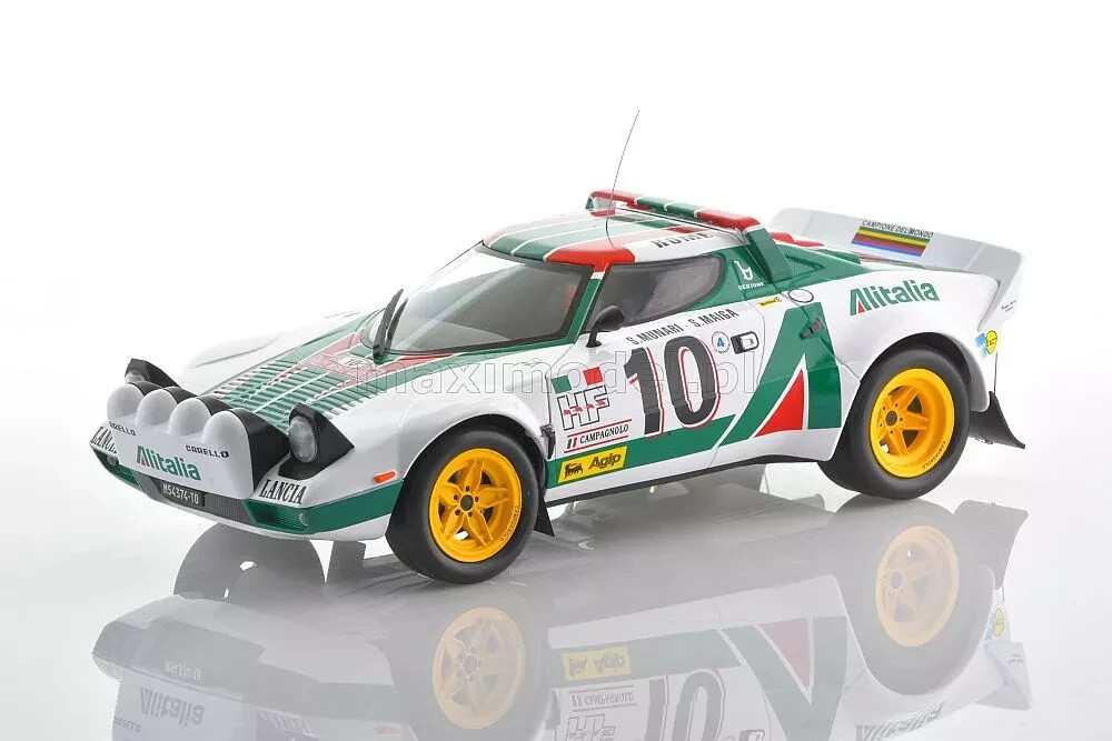 LANCIA Stratos HF #10 S.Munari Monte Carlo 1976 1/18 ixo 18RMC162A