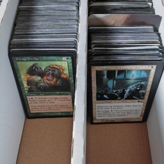 Magic The gathering - 100 cartes Co vintage 1994 2002 80% Fr 20% Uk Sans Double