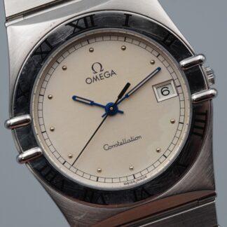 *Near Mint* Omega Constellation Cal.1438 Quartz Date Homme Vintage Watch Japan