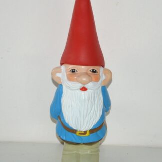 RARE bouteille flacon gel douche figurine vintage NAIN DAVID LE GNOME 80's