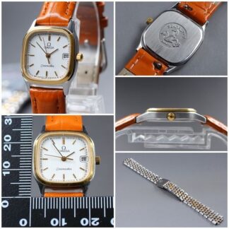 Montre Femme Vintage 1985 / New Batt ◆N COMME NEUVE◆ OMEGA SEAMASTER QZ...