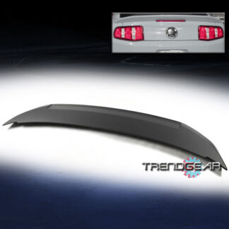 2010-2014 FORD MUSTANG SHELBY GT350 STYLE BLACK REAR TAIL TRUNK LIP ABS SPOILER